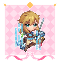 Load image into Gallery viewer, Link BotW⭐ KEYCHAIN
