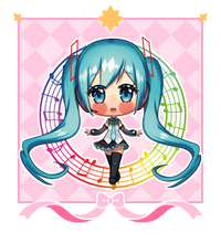 Load image into Gallery viewer, Miku⭐ KEYCHAIN
